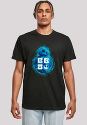 F4NT4STIC T-Shirt Star Wars BB 8 Premium Qualität Hellblau/Blau/Braun