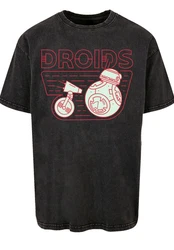 F4NT4STIC T-Shirt Star Wars Droids Premium Qualität Lila/Beige