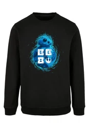 F4NT4STIC Sweatshirt Star Wars BB 8 Schwarz/Braun/Türkis/Hellblau