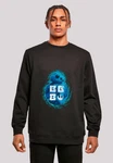 F4NT4STIC Sweatshirt Star Wars BB 8 Schwarz/Braun/Türkis/Hellblau