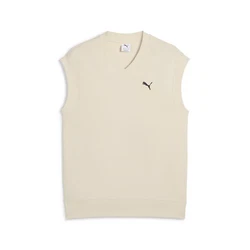 PUMA Sweatshirt WARDROBE ESS Relaxed Weste Beige/Khaki