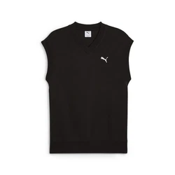 PUMA Sweatshirt WARDROBE ESS Relaxed Weste Schwarz