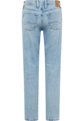 MUSTANG Straight-Jeans Style Denver Hellblau/Blau