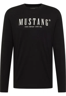 MUSTANG Langarmshirt Style Asheville Rot/Schwarz/Mintgrün/Rosa/Gelb/Dunkelrot/Lila/Beige