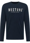 MUSTANG Langarmshirt Style Asheville Dunkelblau