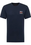 MUSTANG Kurzarmshirt Style Austin Dunkelblau