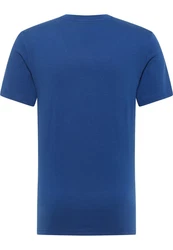 MUSTANG Kurzarmshirt Style Austin Blau/Dunkelblau/Hellblau
