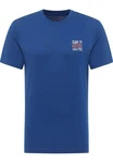 MUSTANG Kurzarmshirt Style Austin Blau/Dunkelblau/Hellblau