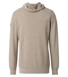 CASAMODA Pullover uni Khaki/Braun/Beige/Grau