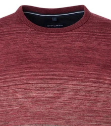 CASAMODA Strickpullover Lila/Rot/Bordeaux/Rosa/Dunkelrot/Mischfarben