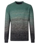 CASAMODA Strickpullover Grün/Türkis/Blau/Dunkelgrün