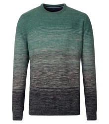 CASAMODA Strickpullover Grün/Türkis/Blau/Dunkelgrün