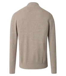 CASAMODA Strickoberteile Braun/Grau/Beige/Khaki