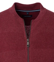 CASAMODA Strickoberteile Dunkelrot/Bordeaux/Rot