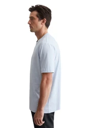 Marc O'Polo T-Shirt Grau/Blau/Hellblau