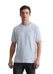 Marc O'Polo T-Shirt Grau/Blau/Hellblau