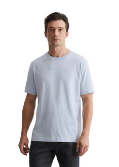 Marc O'Polo T-Shirt Grau/Blau/Hellblau