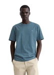 Marc O'Polo T-Shirt Khaki/Beige/Hellblau