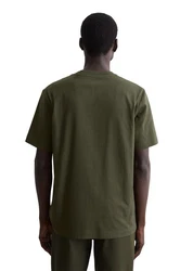 Marc O'Polo T-Shirt Khaki/Dunkelgrün