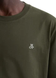 Marc O'Polo T-Shirt Khaki/Dunkelgrün