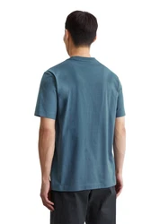 Marc O'Polo T-Shirt Blau/Hellblau/Türkis/Grau
