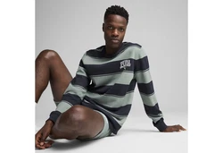 PUMA Sweatshirt PUMA Class Crewneck Herren Dunkelgrün/Grün/Dunkelblau/Grau/Türkis