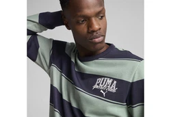 PUMA Sweatshirt PUMA Class Crewneck Herren Dunkelgrün/Grün/Dunkelblau/Grau/Türkis