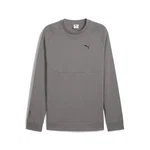 PUMA Sweatshirt PUMATECH Crew Dunkelgrau/Hellgrau/Grau