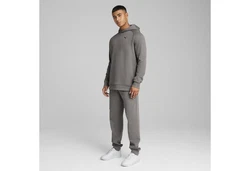 PUMA Hoodie PUMATECH Herren Dunkelgrau/Grau/Hellgrau/Braun