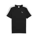 PUMA T-Shirt T7 Herren Schwarz/Weiß