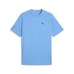PUMA T-Shirt PUMATECH Hellblau/Blau