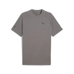 PUMA T-Shirt PUMATECH Dunkelgrau/Grau/Hellgrau