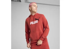 PUMA Hoodie Essentials No. 1 Logo Hoodie Herren Rot/Orange
