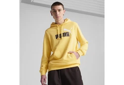 PUMA Hoodie Essentials No. 1 Logo Hoodie Herren Gelb