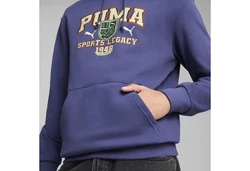 PUMA Hoodie SPORTS LEGACY Graphic Hoodie Herren Dunkelblau/Lila/Fliederfarben