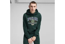 PUMA Hoodie SPORTS LEGACY Graphic Hoodie Herren Dunkelgrün/Grün