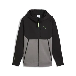 Sweatjacke PUMATECH Hoodie mit durchgehendem Reiverschluss Herren