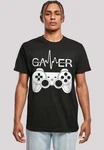 F4NT4STIC T-Shirt Gamer Herzschlag Gelb/Braun/Schwarz