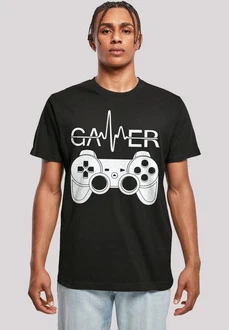 F4NT4STIC T-Shirt Gamer Herzschlag F4NT4STIC T-Shirt Gamer Herzschlag