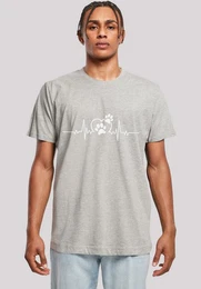 T-Shirt Herzschlag Hunde Liebe Premium Qualitt