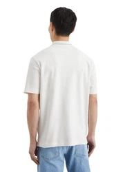 Marc O'Polo Poloshirt Weiß/Creme/Beige/Khaki