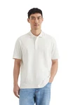 Marc O'Polo Poloshirt Weiß/Creme/Beige/Khaki