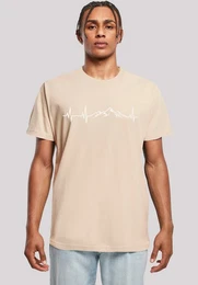 T-Shirt Herzschlag Berge Wandern Premium Qualitt