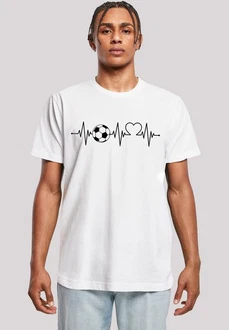 F4NT4STIC T-Shirt Herzschlag Fußball