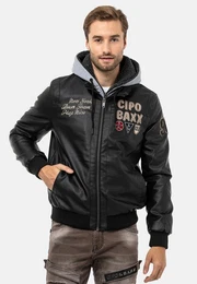 Lederimitatjacke Jacke