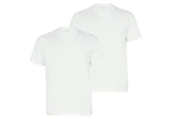 s.Oliver T-Shirt Rundhals 2er Pack Weiß/Grau/Creme