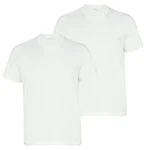 s.Oliver T-Shirt Rundhals 2er Pack Weiß/Grau/Creme