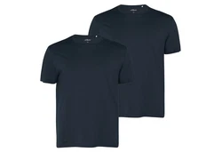 s.Oliver T-Shirt Rundhals 2er Pack Dunkelblau
