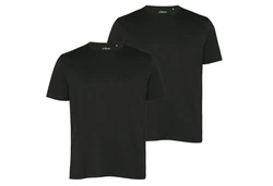 s.Oliver T-Shirt Rundhals 2er Pack Schwarz/Grau/Dunkelgrau