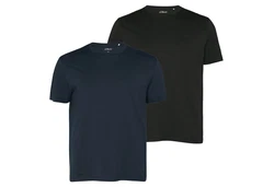 s.Oliver T-Shirt Rundhals 2er Pack Dunkelblau/Blau